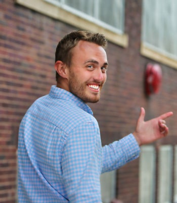 Portrait of Austin Housh, Urban Realtor.